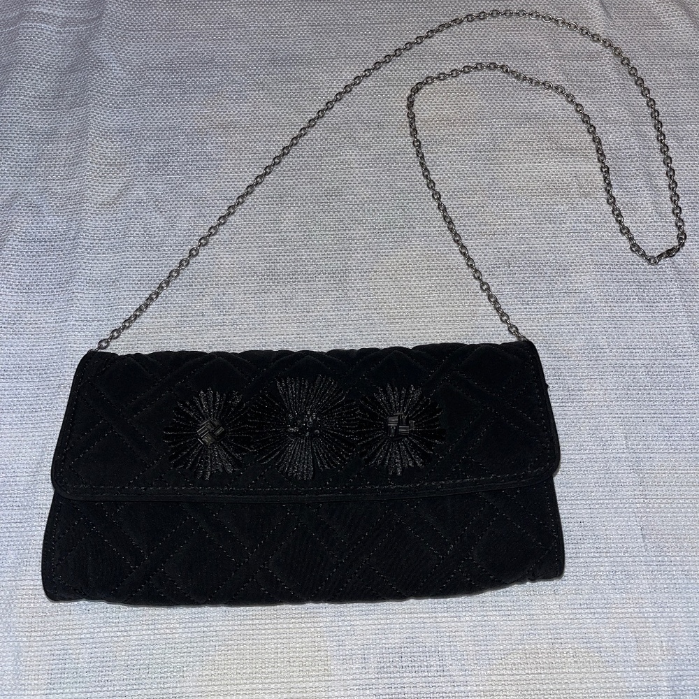 VERA BRADLEY Celebration Clutch Chain Strap quilt
